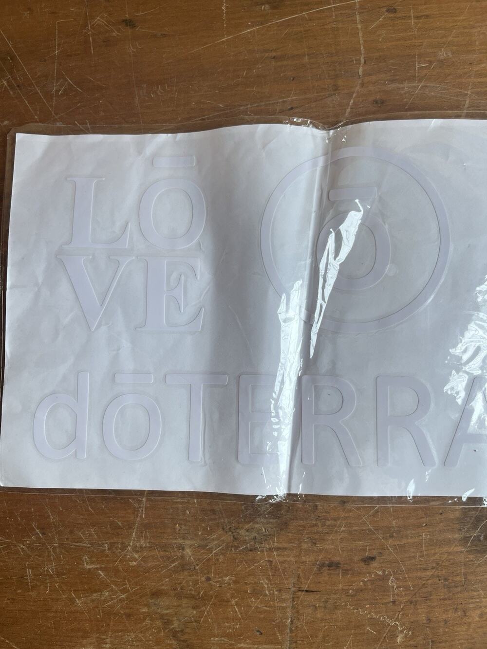 Doterra Decal Set. Love. Doterra. Ō